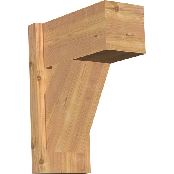 Ekena Millwork Traditional Block Smooth Outlooker, Western Red Cedar, 7 1/2"W x 14"D x 18"H OUT08X14X18TRA05SWR - main